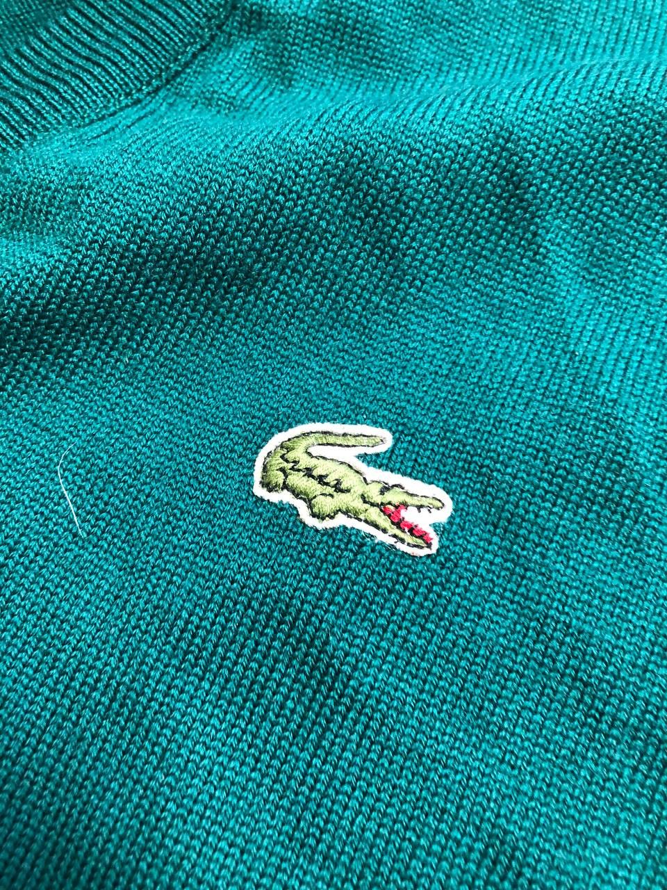 Lacoste Vintage Lacoste Green CASUAL Sweater STREETWEAR Size M / US 6-8 / IT 42-44 - 5 Thumbnail