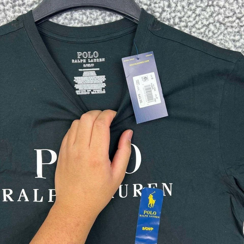 Polo Ralph Lauren Polo Ralph Lauren Shirt Men Short Sleeve Crew Neck Cotton S Size US S / EU 44-46 / 1 - 3 Thumbnail