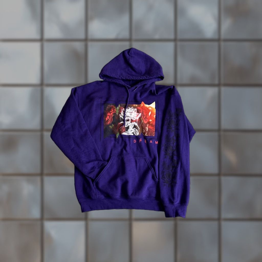 Etro VINTAGE Lucid Dream Graphic Retro Purple Hoodie Men’s Sz M Pullover Size US M / EU 48-50 / 2 - 1 Thumbnail