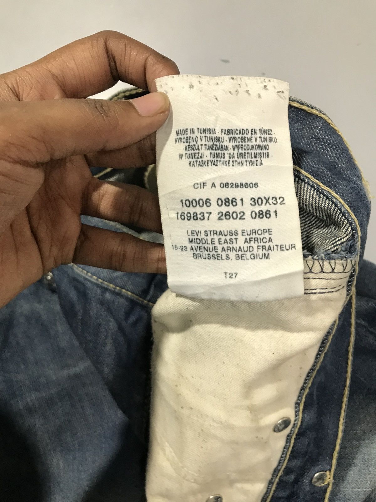 Levi's Vintage Levi’s engineer jeans Size US 30 / EU 46 - 8 Thumbnail