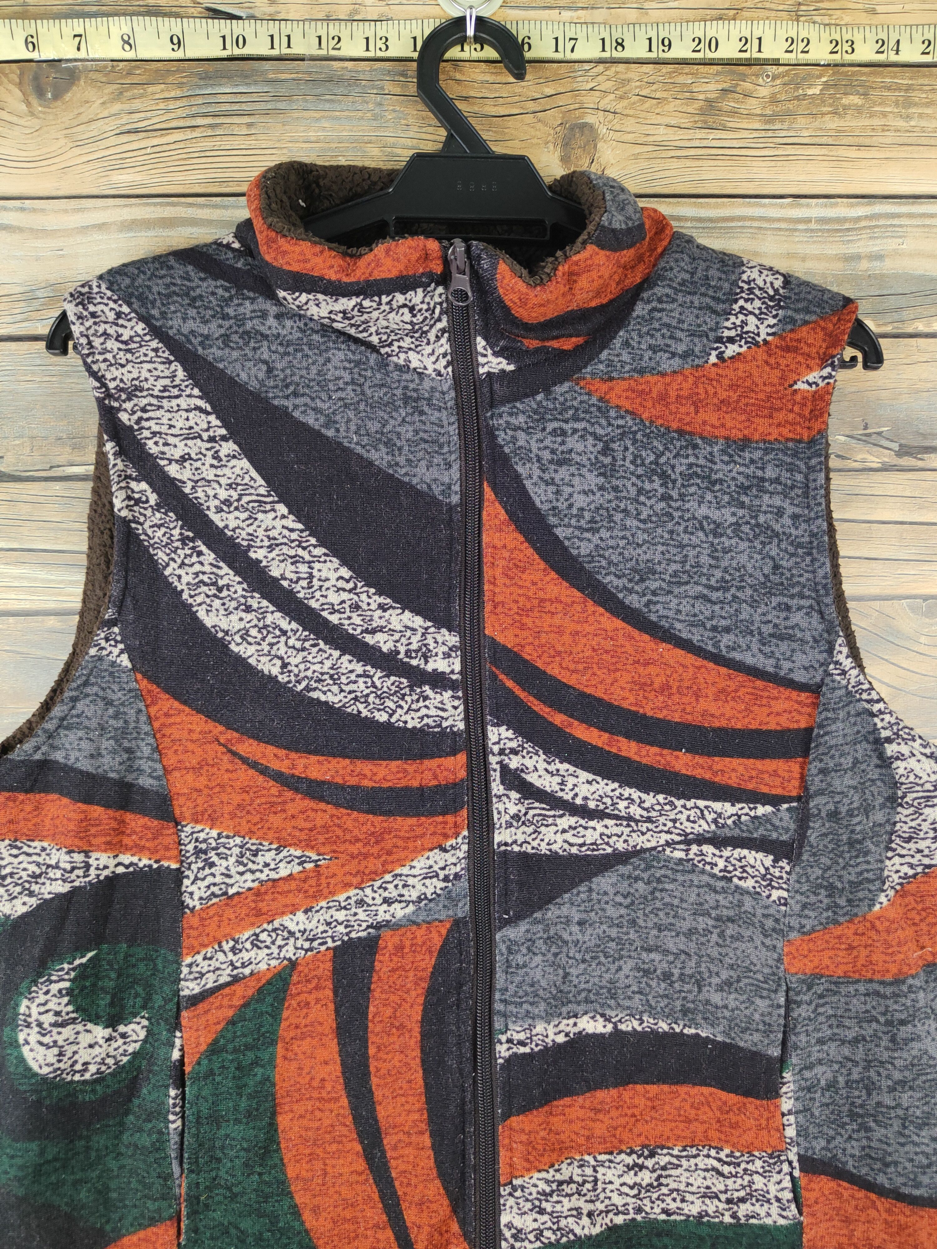 Japanese Brand × Vintage Episode Brown Art Knitwear Vests #1598 Size US M / EU 48-50 / 2 - 2 Thumbnail