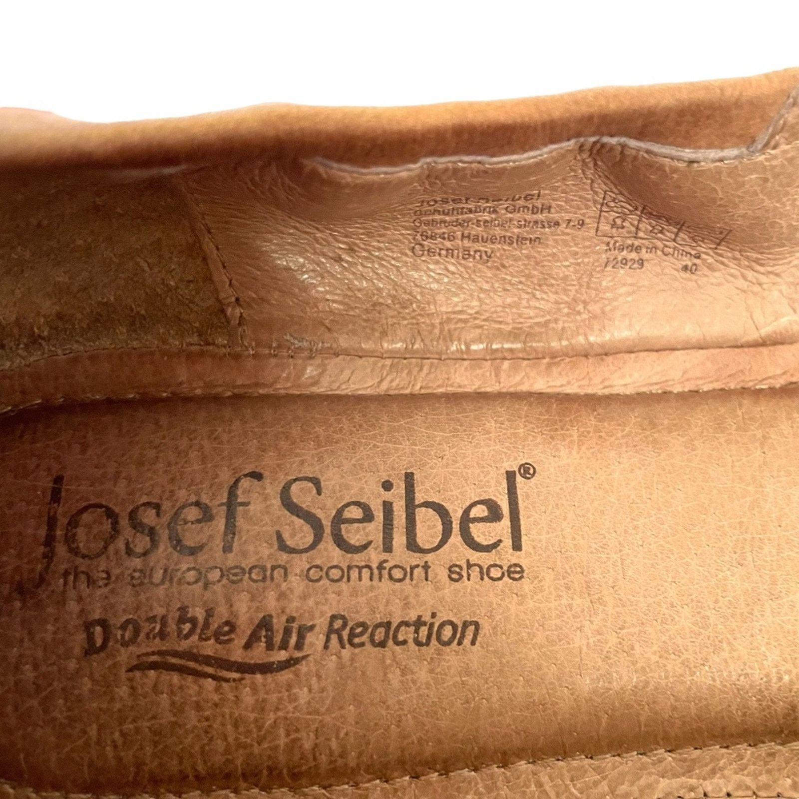 JOSEF SEIBAL Josef Seibel Pippa 29 Camel Tan Leather Ballet Flat Shoes Size US 9.5 / IT 39.5 - 5 Thumbnail