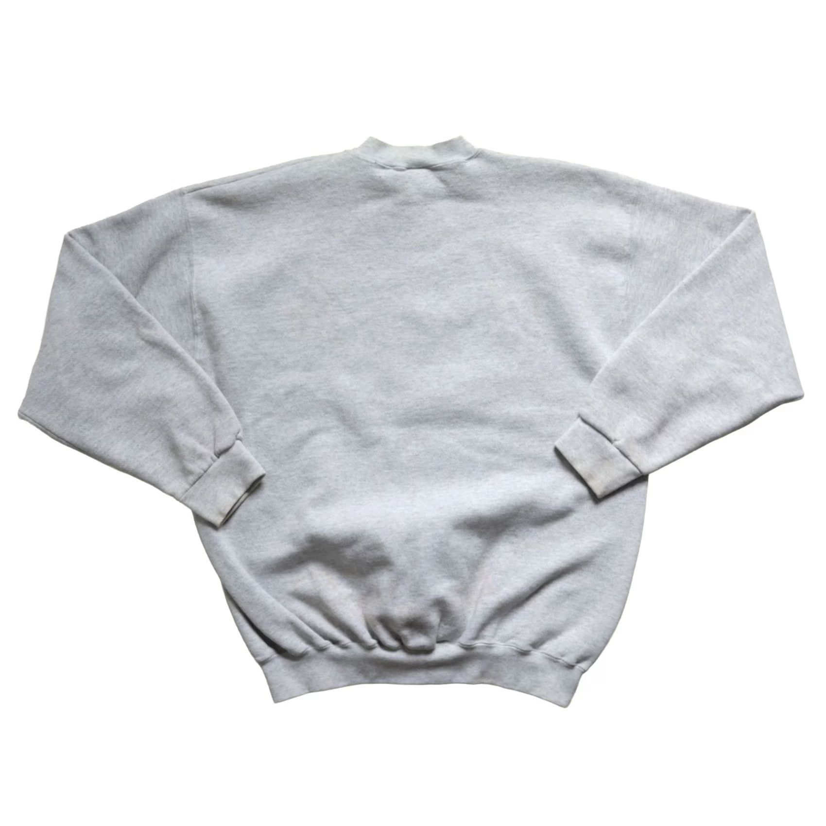 Tultex VINTAGE Tultex POLO Sweatshirt XL Gray Crewneck Graphic Print 90s Sports Men Men OR Boys? Size US XL / EU 56 / 4 - 3 Thumbnail