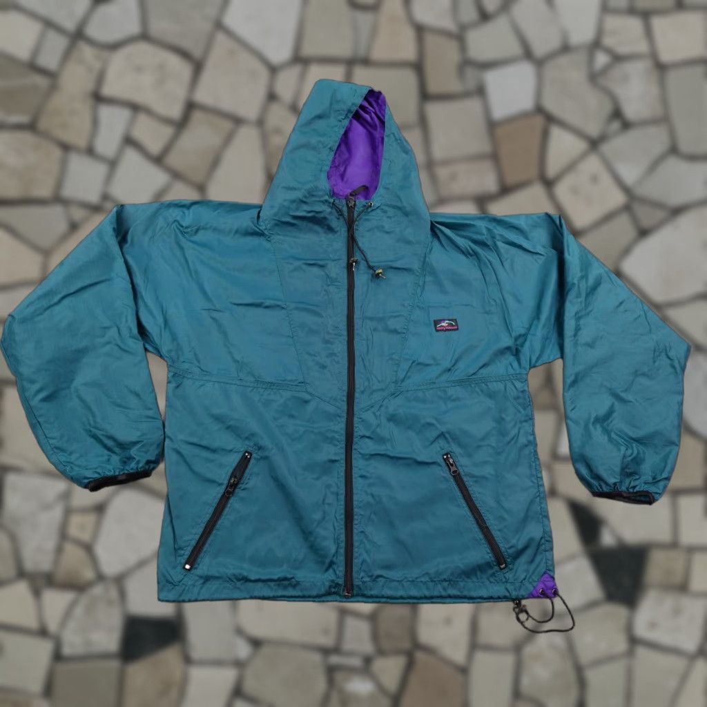 Helly Hansen VINTAGE Helly Hansen Jacket Mens XL Blue Rain Coat Windbreaker Zip Up 90s Size US XS / EU 42 / 0 - 1 Thumbnail