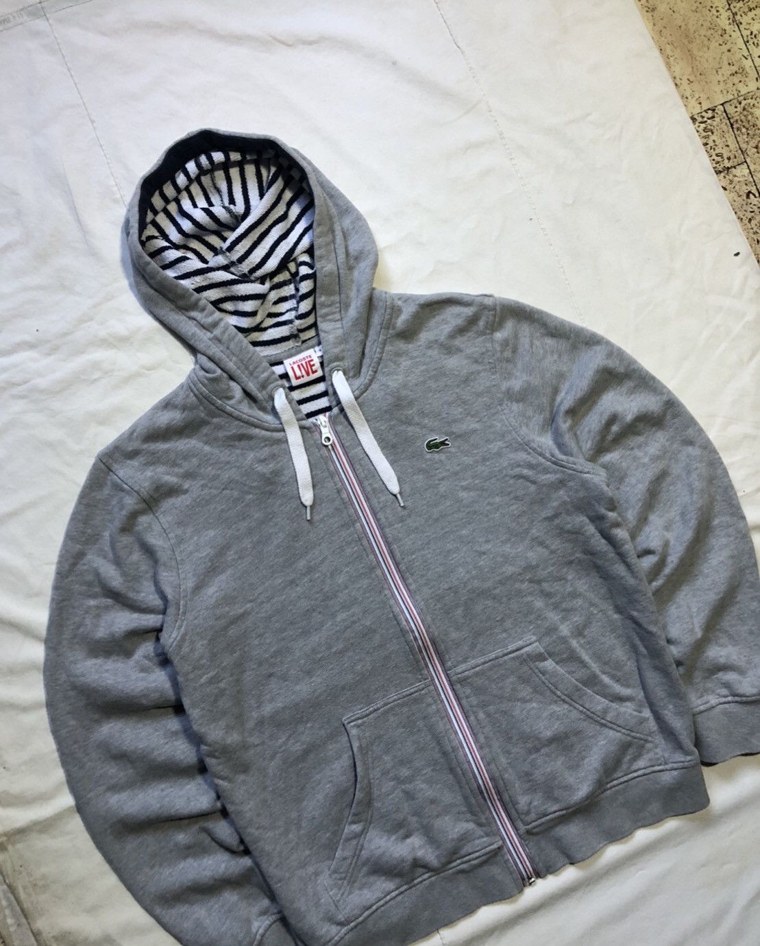 Lacoste Lacoste x Zip x Hoodie Size US M / EU 48-50 / 2 - 2 Thumbnail