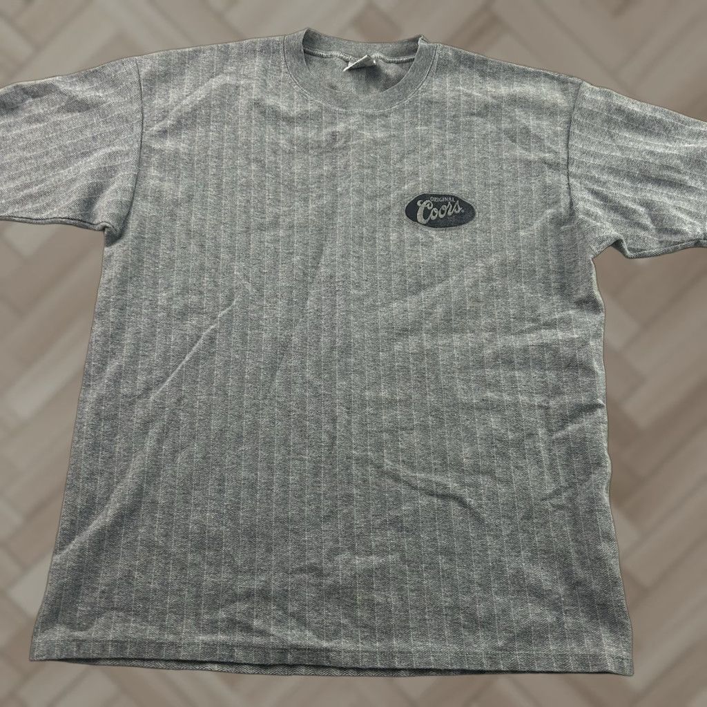 Vintage VINTAGE Coors Original Cal Cru Short Sleeve T Shirt Mens Large Gray Size US L / EU 52-54 / 3 - 1 Thumbnail