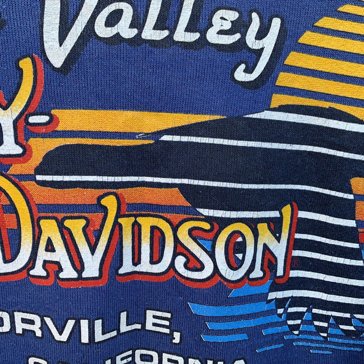 Vintage Vintage 90s Jerzees Harley Davidson Sweatshirt Size US M / EU 48-50 / 2 - 9 Thumbnail
