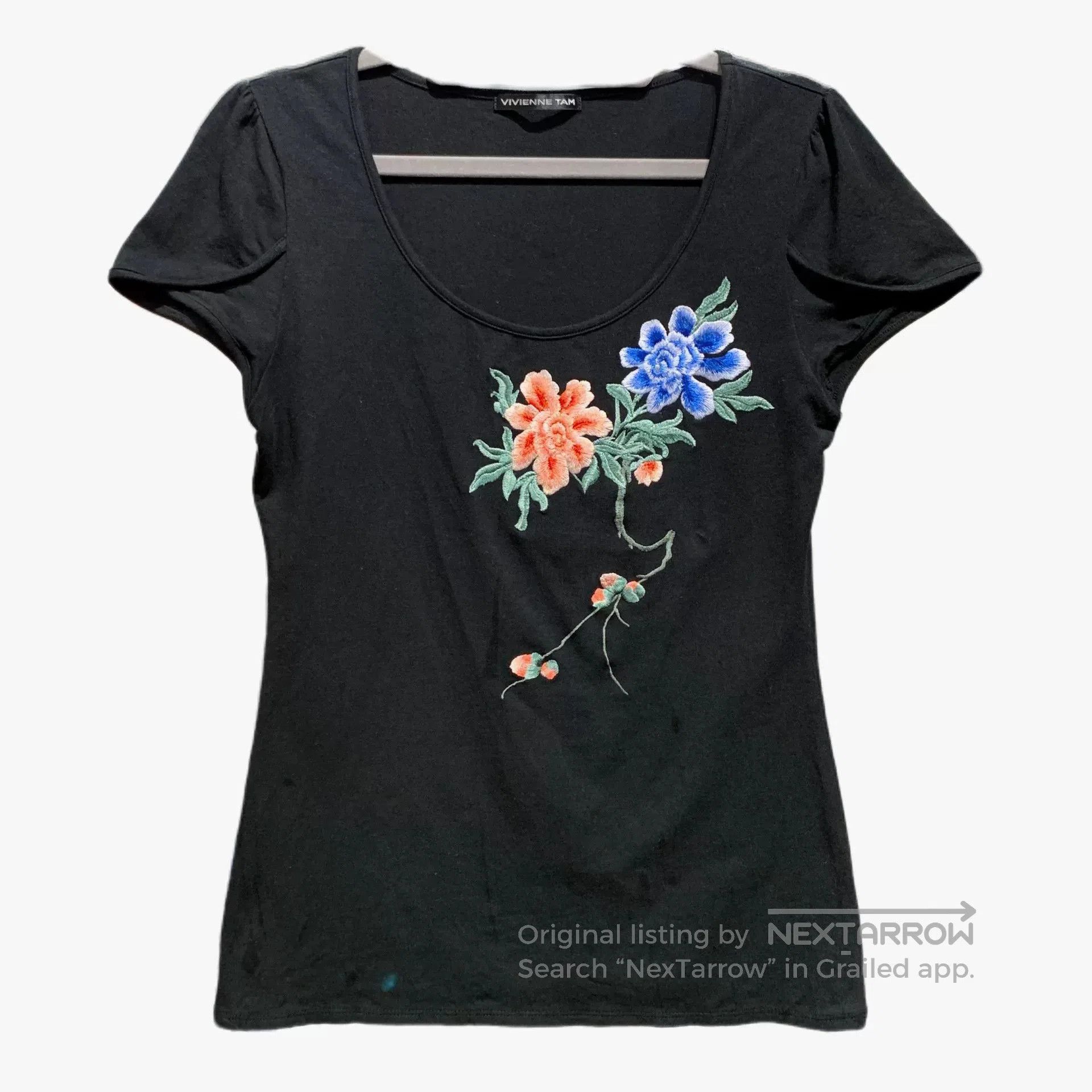 Vivienne Tam Vivienne Tam Floral Embroidered T. Size XS / US 0-2 / IT 36-38 - 1 Thumbnail