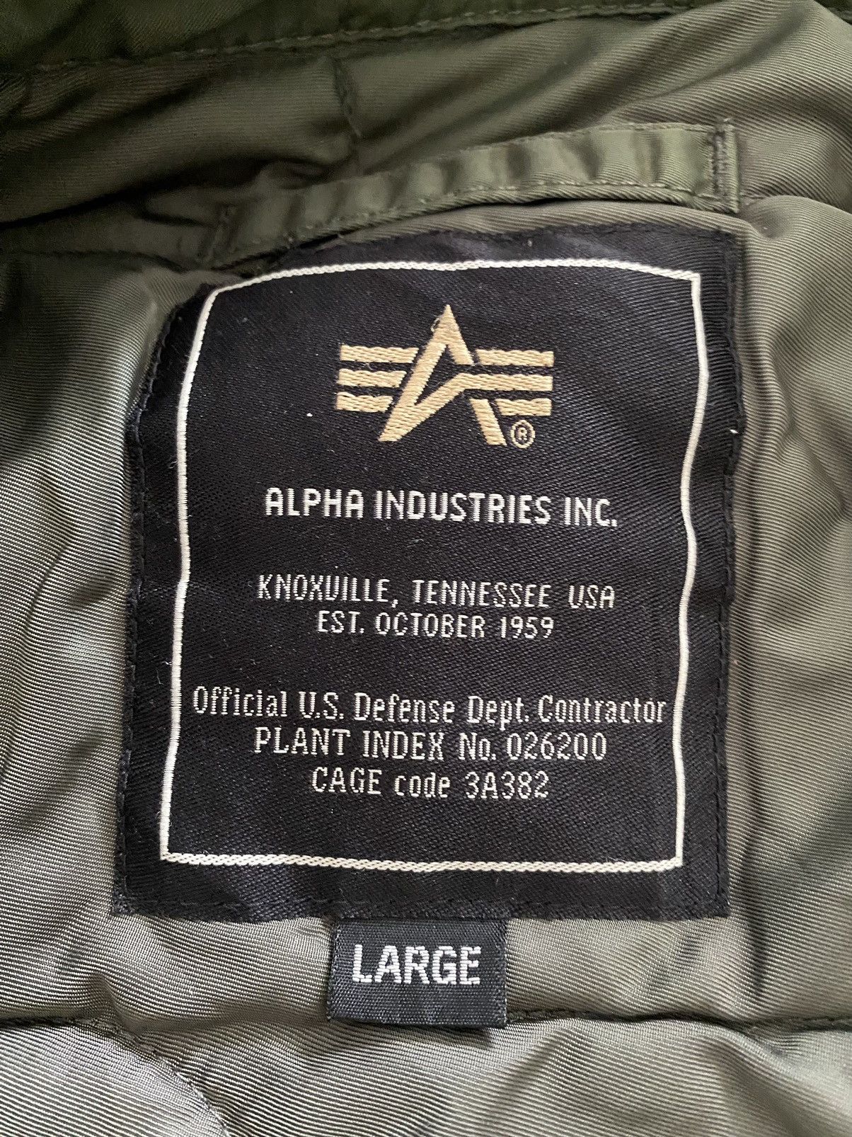 Alpha Industries ALPHA INDUSTRIES INC MA-1 Flight Jacket Size US L / EU 52-54 / 3 - 11 Thumbnail