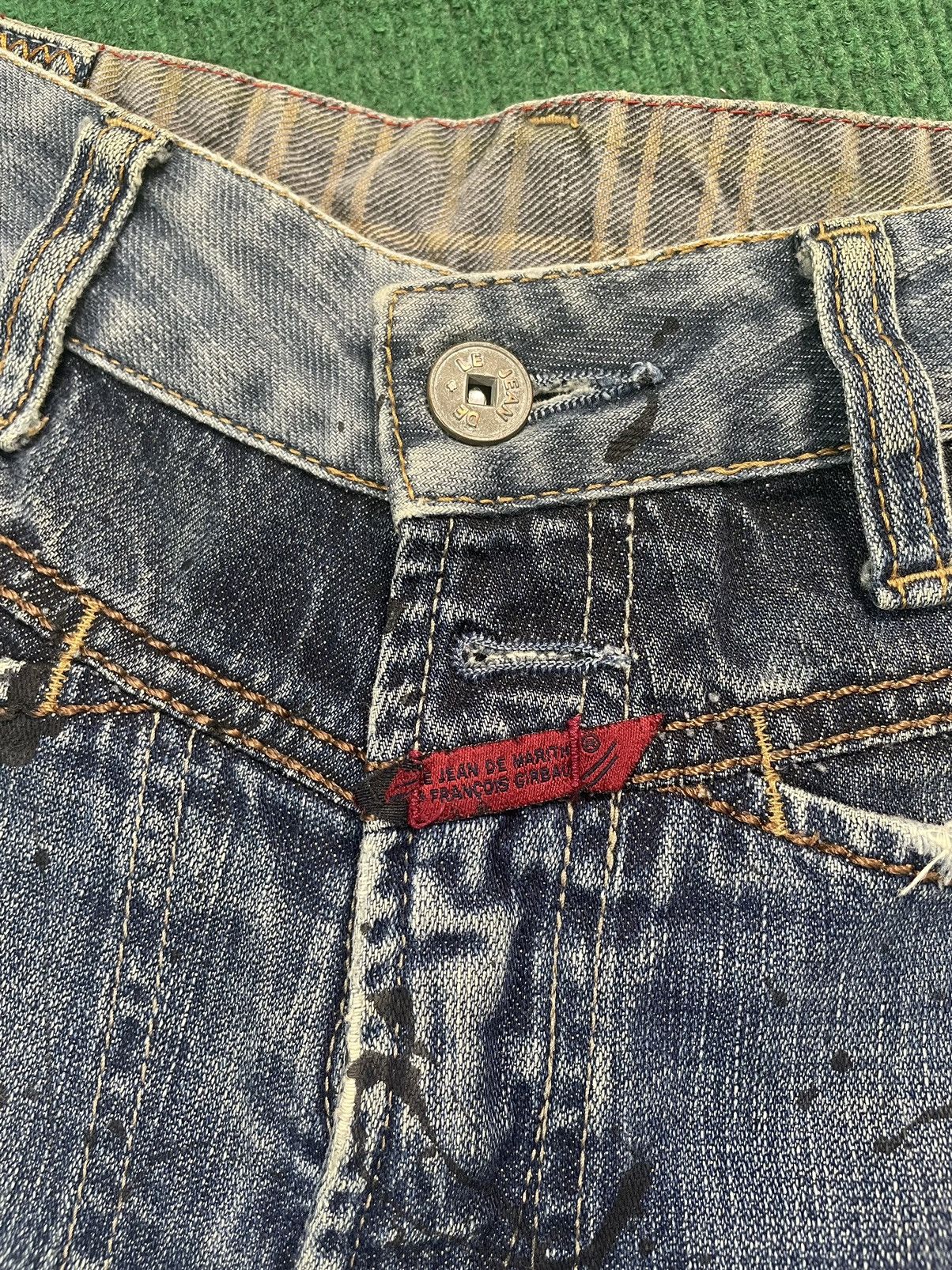 Marithe + Francois Girbaud Distressed Marithe Francois Girbaud Jeans very rare Size US 31 - 6 Thumbnail