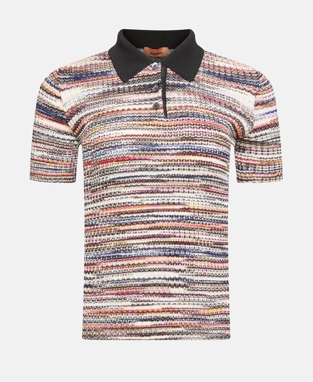 Missoni Knitted polo shirt Size XS / US 0-2 / IT 36-38 - 1 Thumbnail