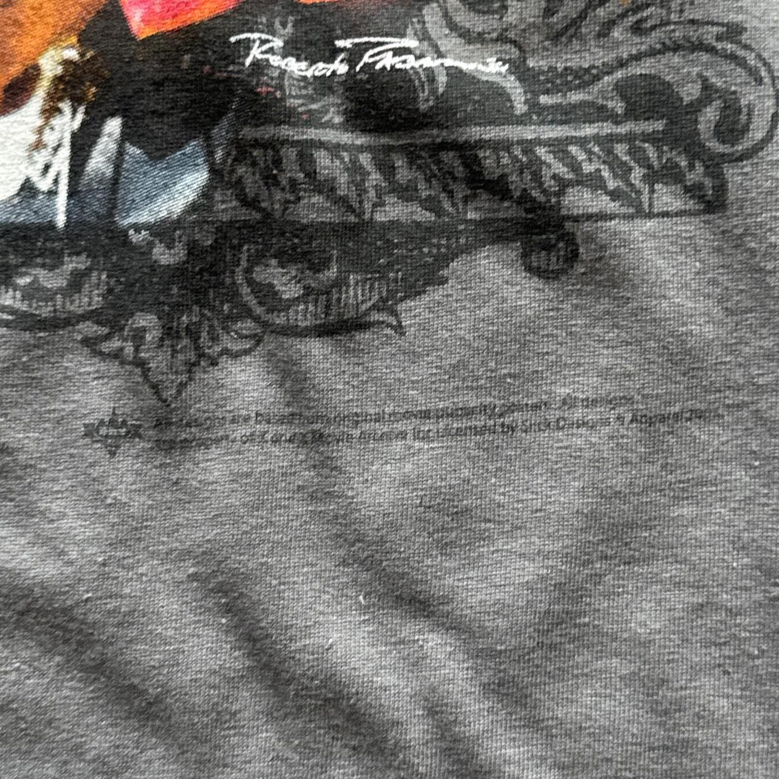 Other Jimi Hendrix Vintage Y2k 2007 Rock Music Faded Grey T-Shirt Size US XXL / EU 58 / 5 - 4 Thumbnail