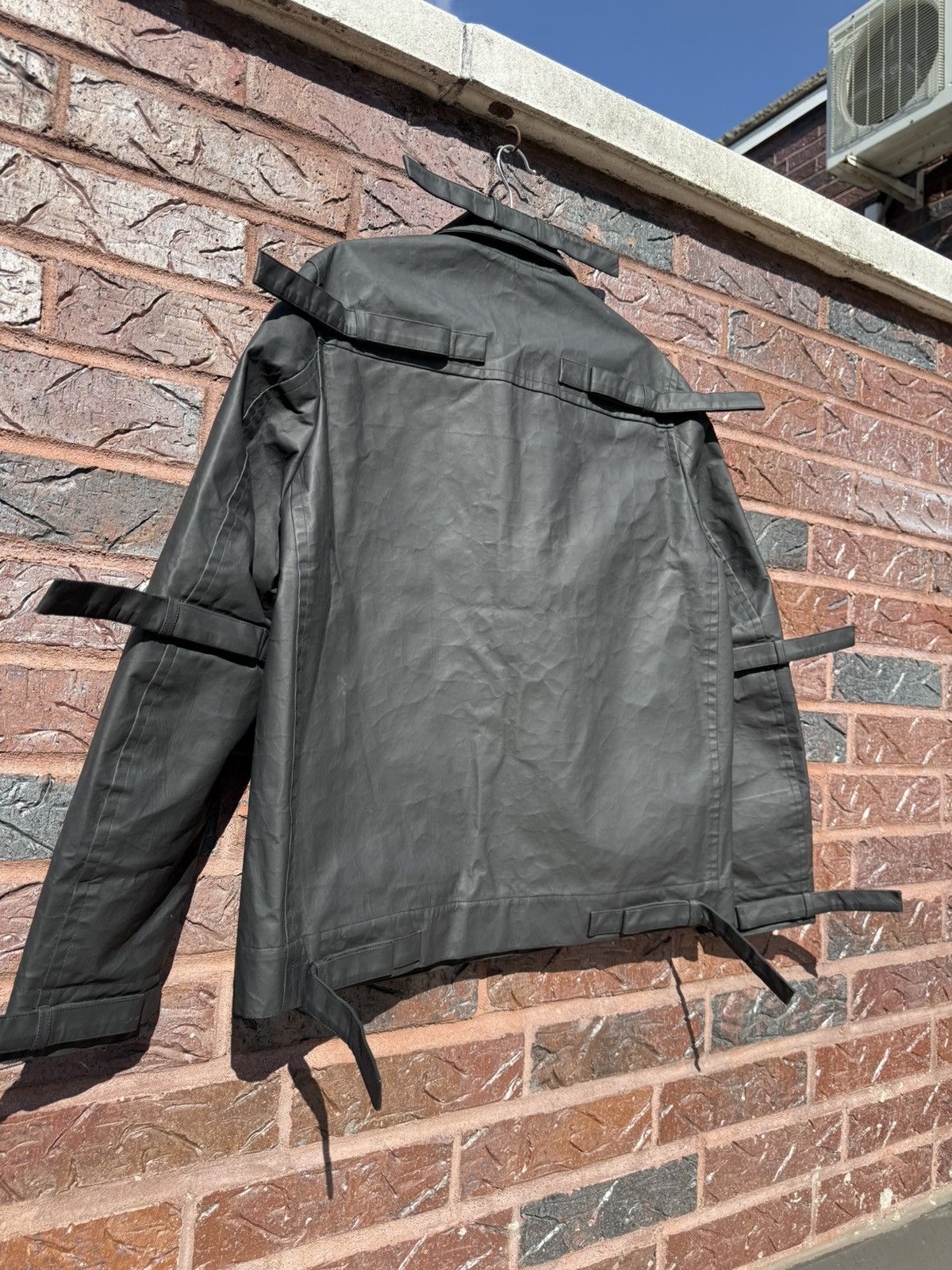Craig Green SS23 Craig Green Crinkle Waxy Coated Tab Work Jacket Size US S / EU 44-46 / 1 - 6 Thumbnail