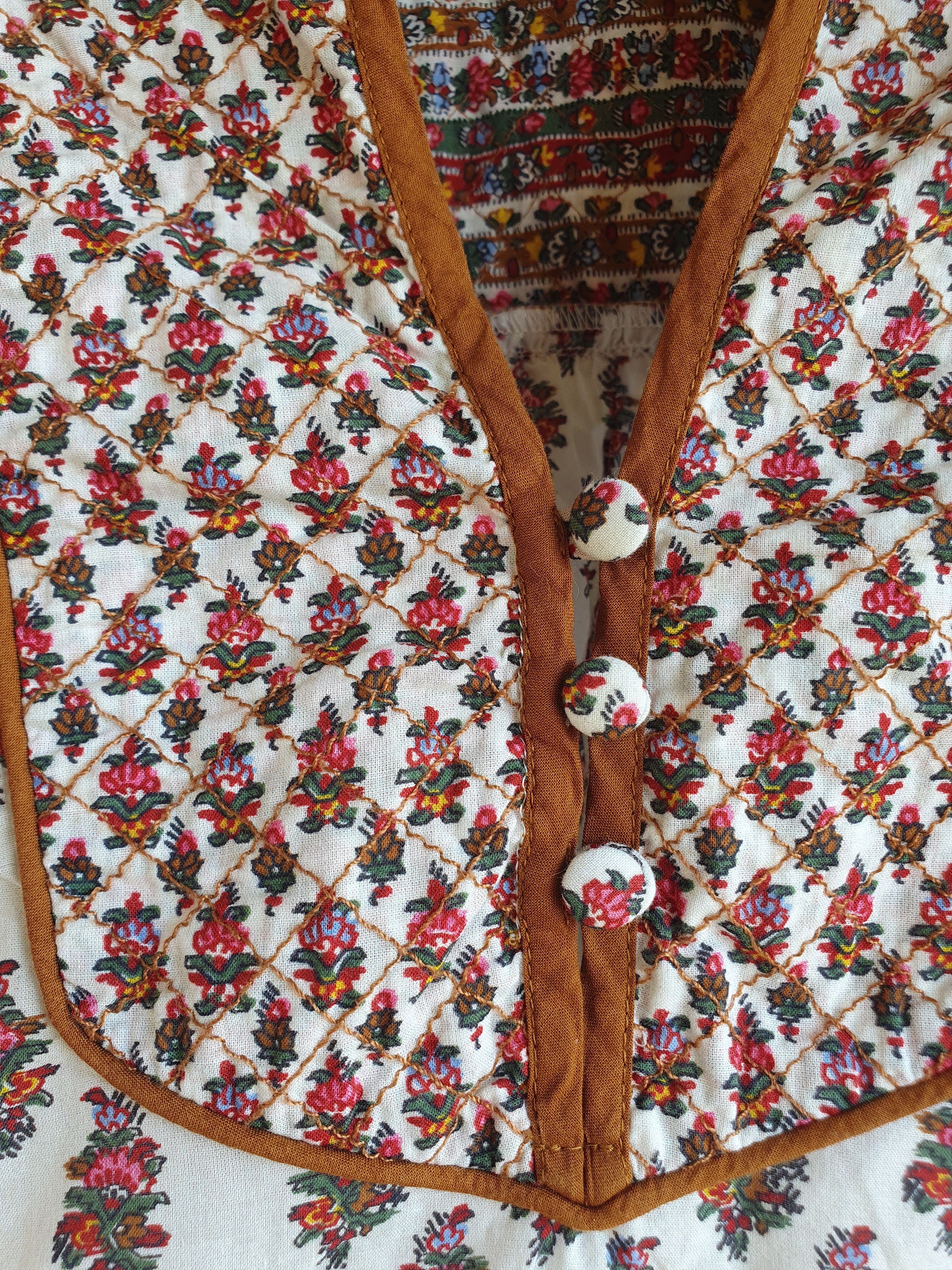 Veronica Beard Veronica Beard Alivia Floral Print Cotton Poplin Blouse Size M / US 6-8 / IT 42-44 - 10 Thumbnail