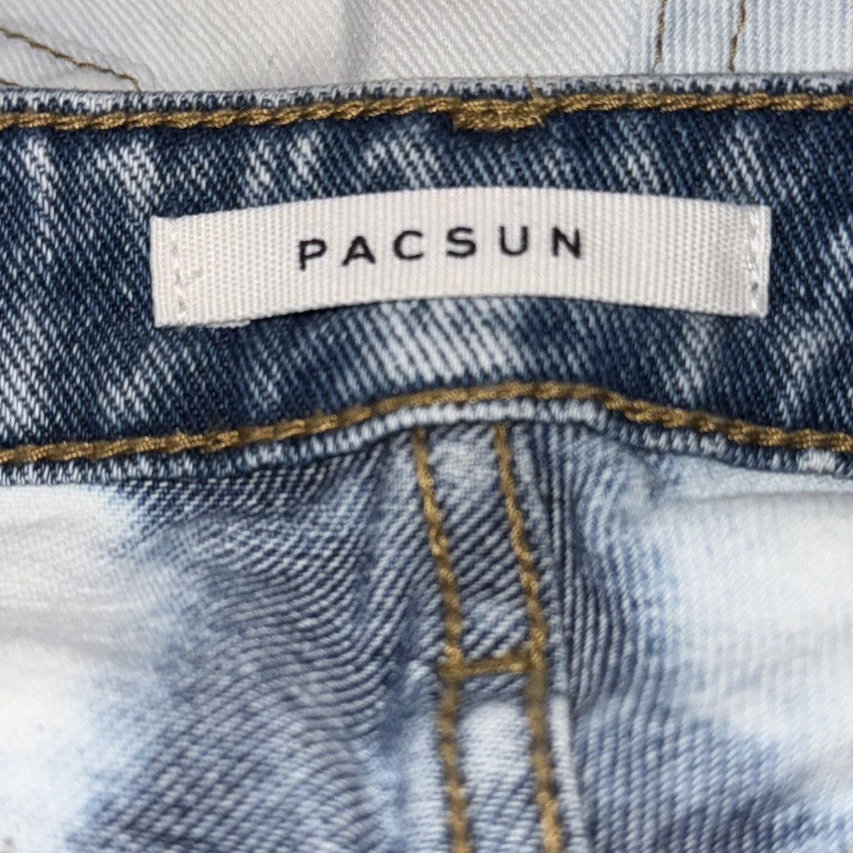 Pacsun Pacsun Acid Bleach Wash Mom Jeans Size 24" / US 00 / IT 34 - 11 Thumbnail