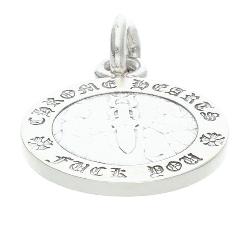 Chrome Hearts Chrome Hearts Angel Medal Charm Silver Necklace Size ONE SIZE - 5 Thumbnail