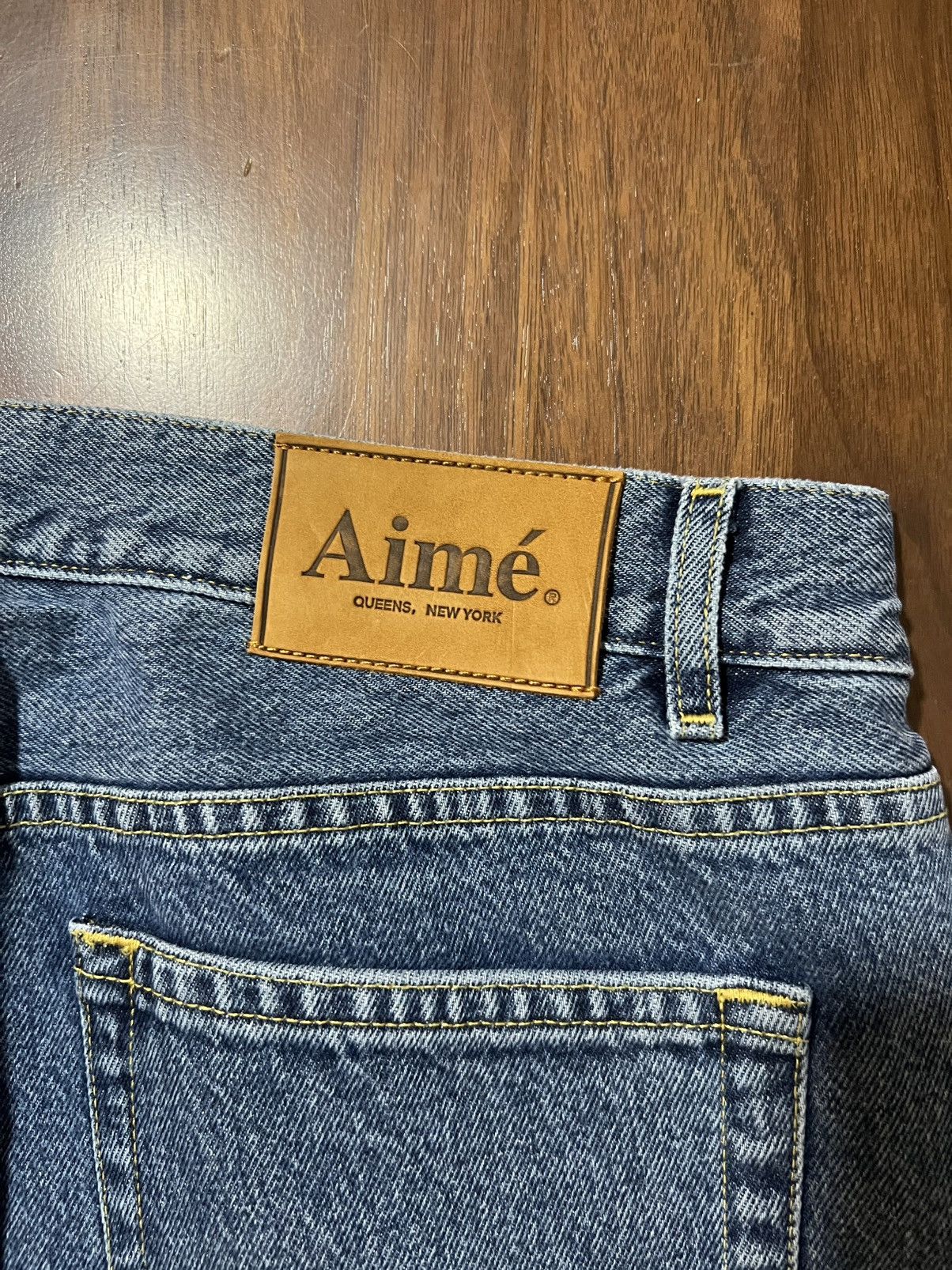 Aime Leon Dore Aime Leon Dore ALD Straight Fit Denim 5-Pocket Blue Jeans 34 Size US 34 / EU 50 - 9 Thumbnail