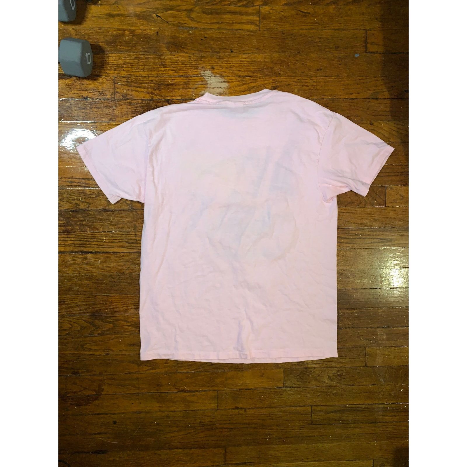 Hanes × Vintage Vintage 1991 Mustang Roundup T Shirt Pink XL Single Stitch Size US XL / EU 56 / 4 - 3 Thumbnail