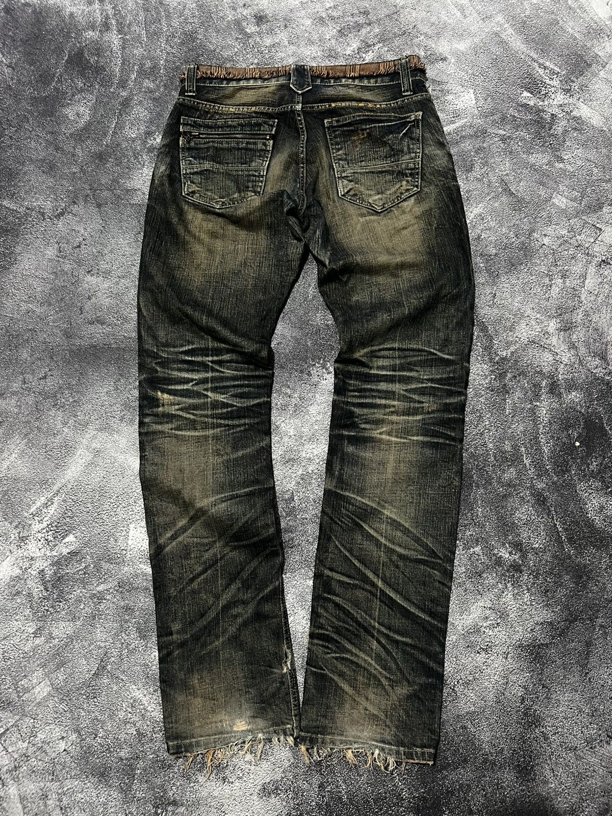 Tornado Mart The Cross Mudwash Jeans Size US 31 - 7 Thumbnail