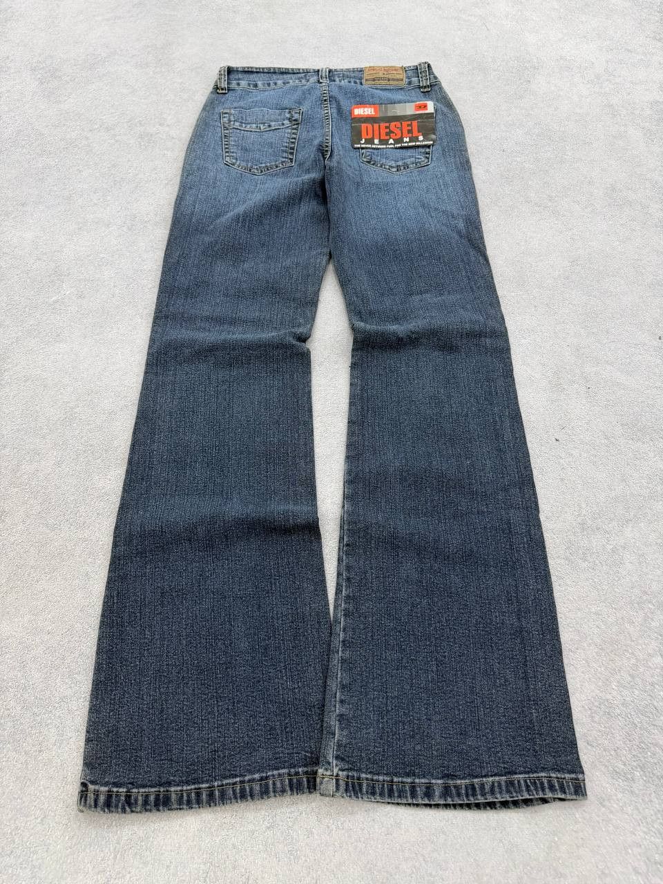 Diesel Diesel X Adidas Adi-Ybo 28x30 Blue Denim Jeans Wide-leg