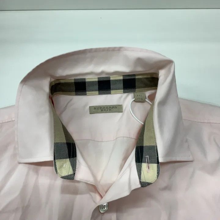 Burberry Burberry Burberry Long Sleeve Shirt in Light Pink-2507 Size US XXL / EU 58 / 5 - 7 Thumbnail