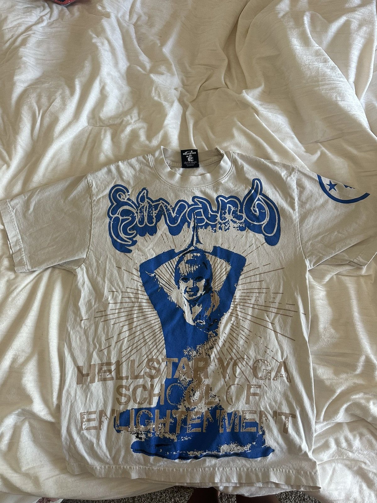 HELLSTAR White Yoga HellStar Shirt Size US S / EU 44-46 / 1 - 6 Thumbnail