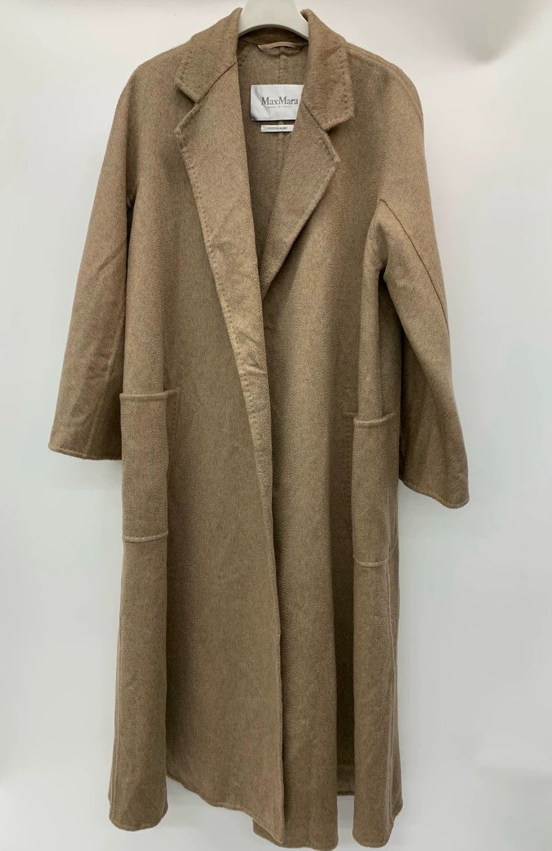 Max Mara Max Mara Solid color lapel loose coat Size M / US 6-8 / IT 42-44 - 1 Thumbnail
