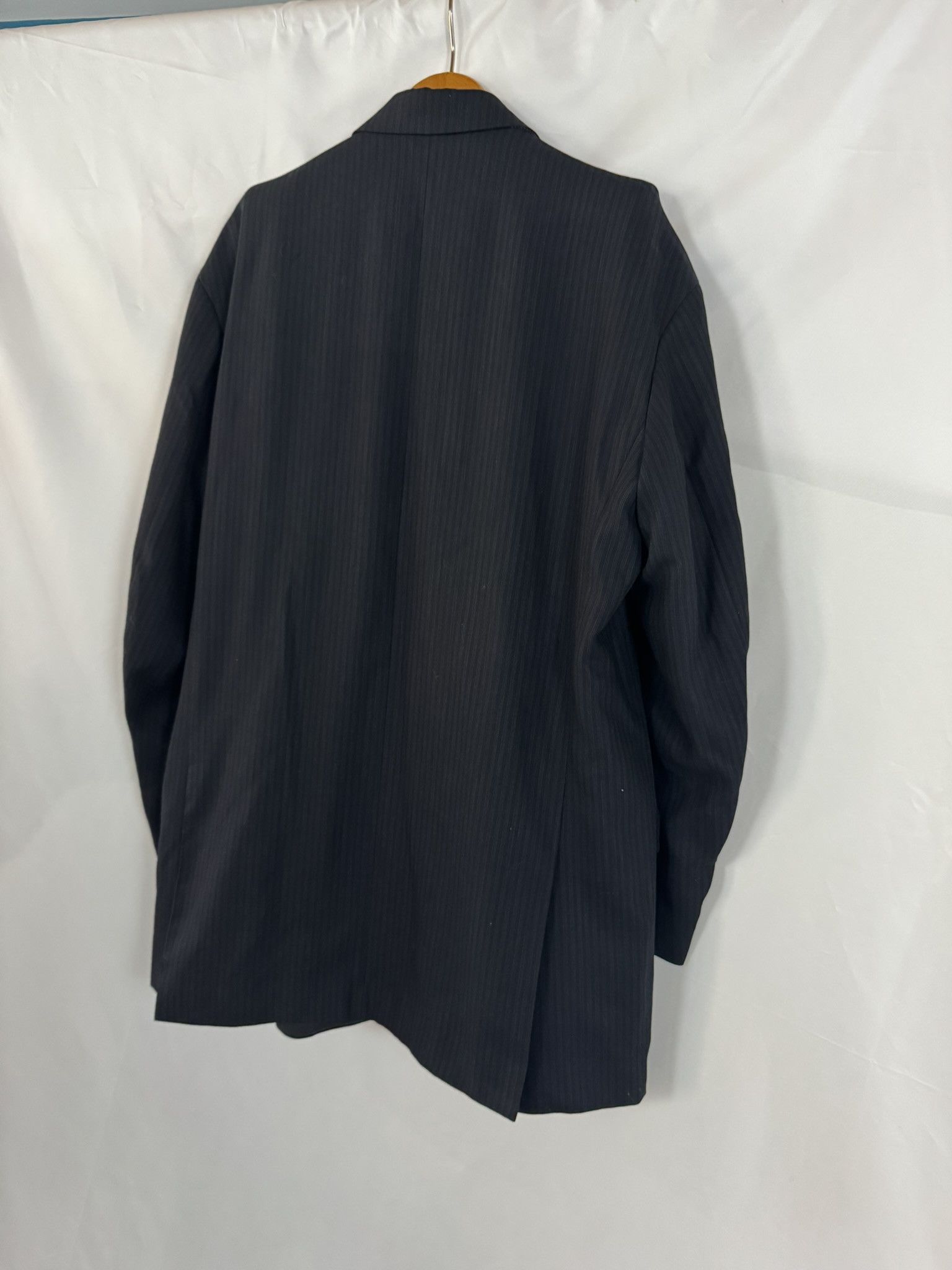 Maison Margiela Vintage Martin Margiela Double Breasted Pinstripe Blazer 42 Size M / US 6-8 / IT 42-44 - 19 Thumbnail