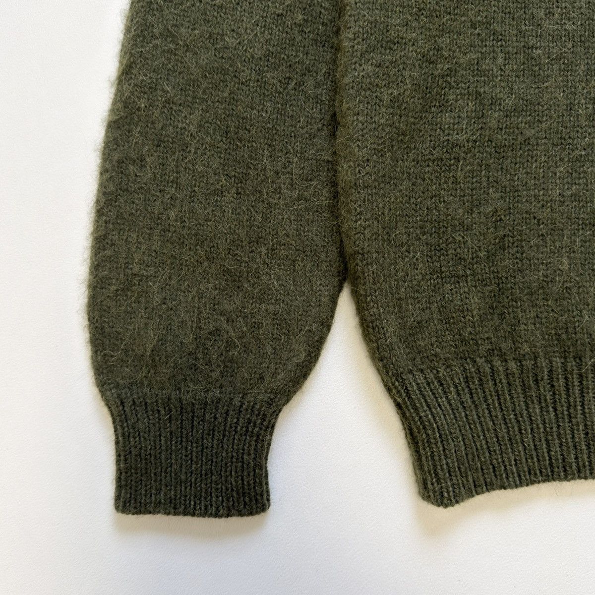 Prada A/W 10 ‘Moss Green’ Alpaca Wool Sweater Size US M / EU 48-50 / 2 - 14 Thumbnail