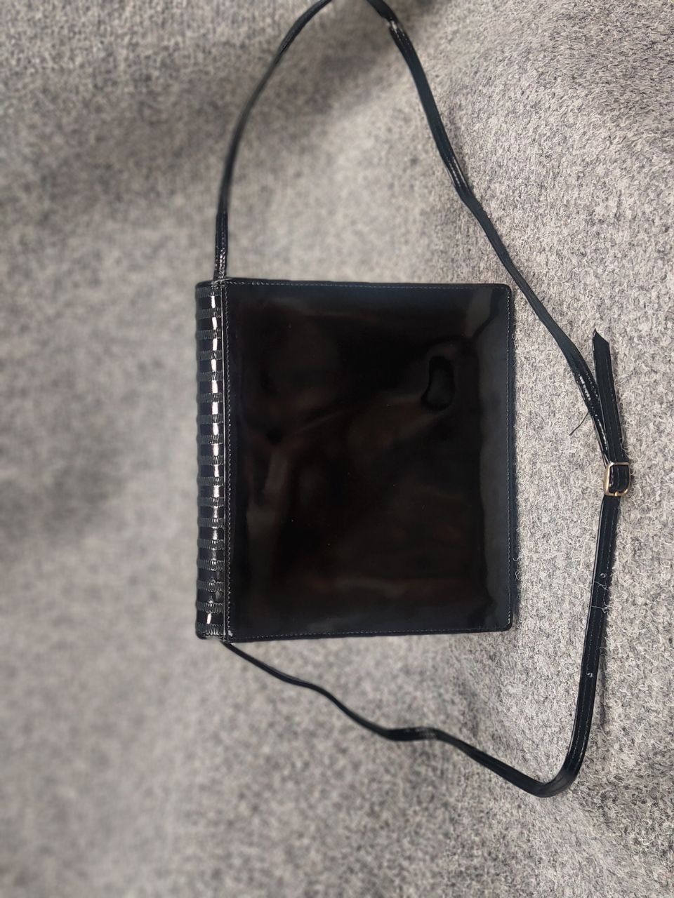 Fendi Vintage 80's Fendi Patent Leather Bag Crossbody Shoulder Size ONE SIZE - 6 Thumbnail