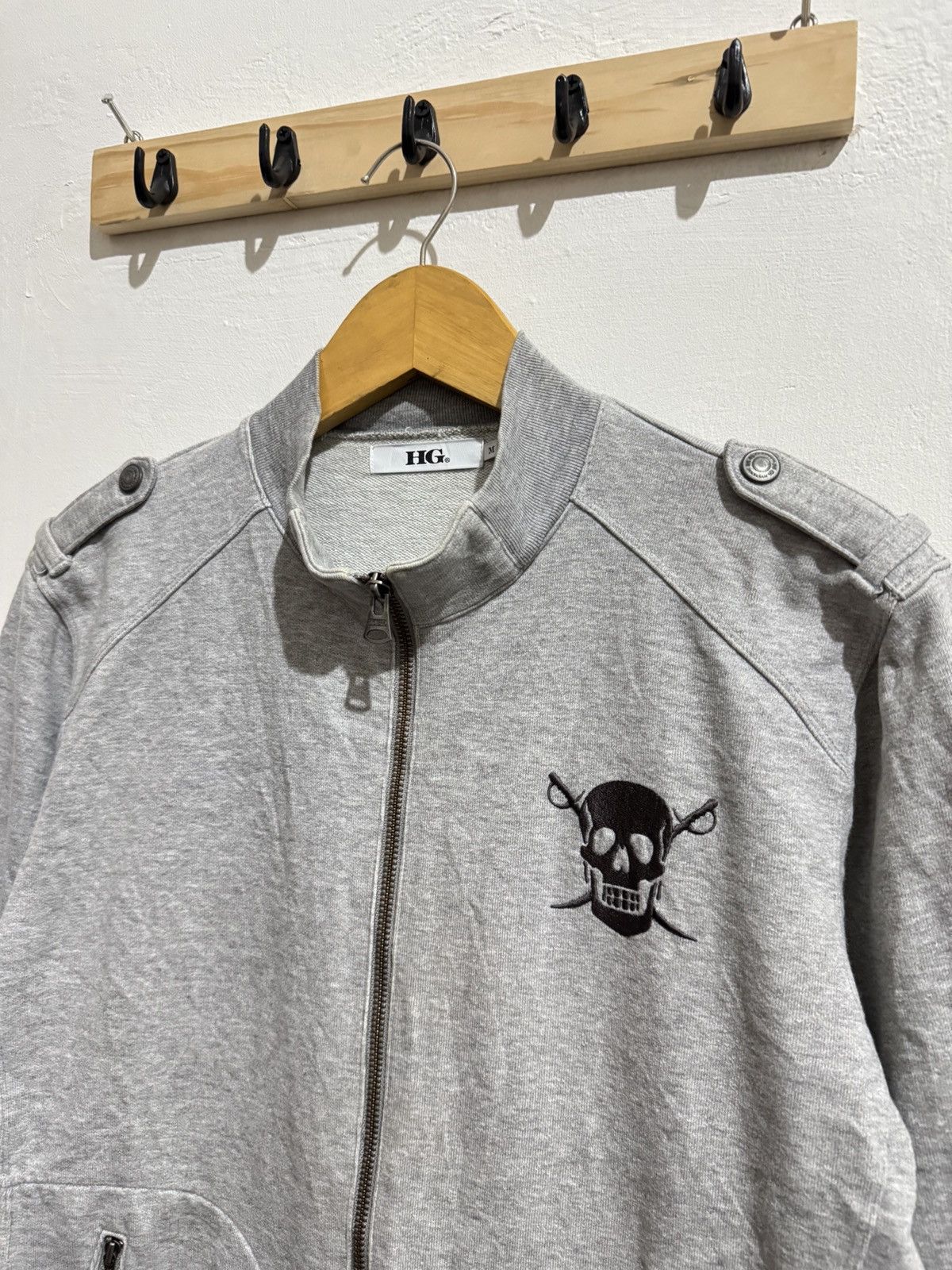 Hysteric Glamour Y2k Hysteric Glamour skull zip sweatshirt Size US M / EU 48-50 / 2 - 2 Thumbnail