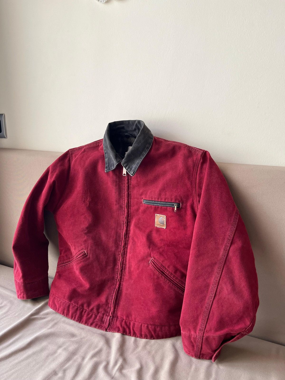 Carhartt × PACCBET PACCBET x Carhartt Men's Detroit Jacket (Red