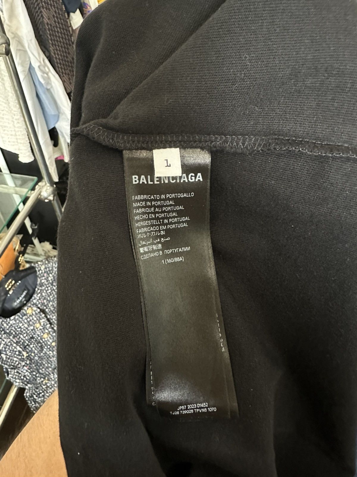 Balenciaga BALENCIAGA Darkwave Oversized T-Shirt size:1 Size US S / EU 44-46 / 1 - 6 Thumbnail