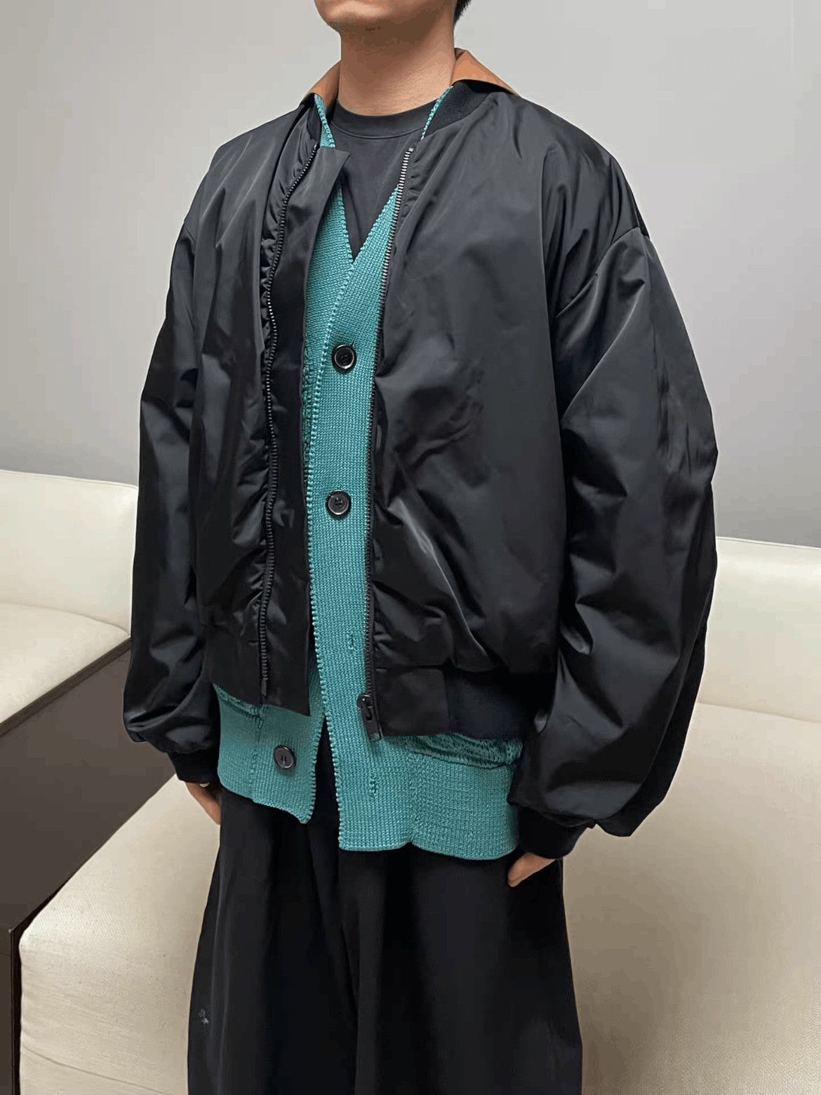 Lad Musician Lad Musician Sz 44 Lad Musician 21SS Runway Oversize Bombe Size US S / EU 44-46 / 1 - 9 Thumbnail