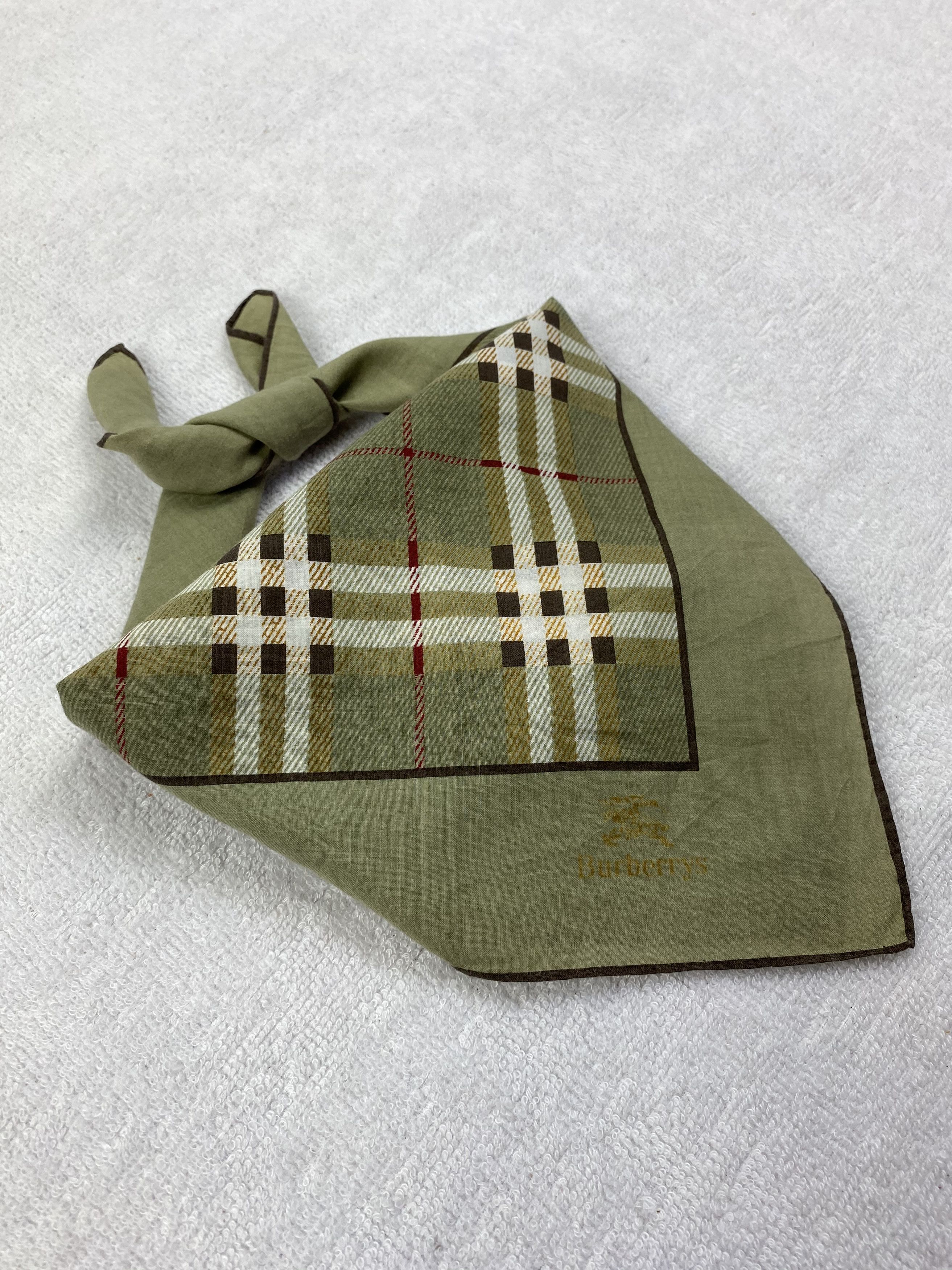 Burberry Burberrys Handkerchief / Bandana / Neckerchief Size ONE SIZE - 2 Thumbnail