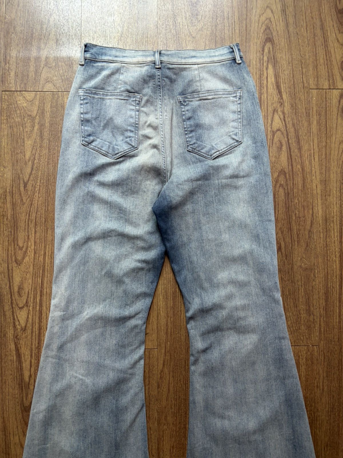 Rick Owens Drkshdw FREE TAX! Rick Owens Bolan Bootcut Sky Jeans Size US 32 / EU 48 - 6 Thumbnail