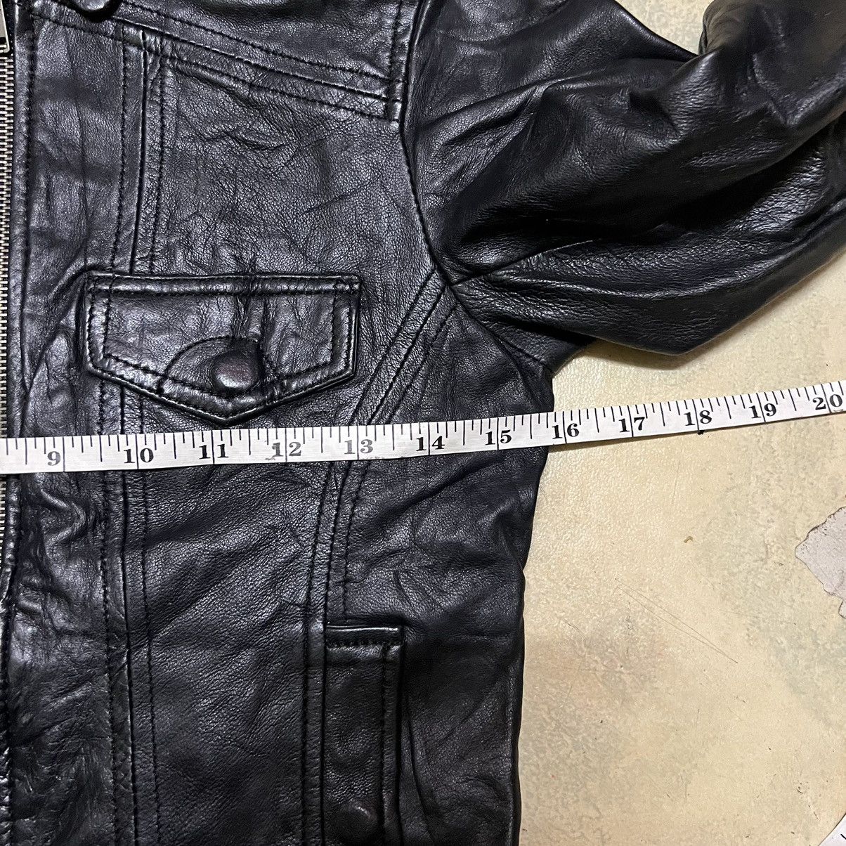 Japanese Brand Biker Real Leather Jacket size XS Size XS / US 0-2 / IT 36-38 - 9 Thumbnail