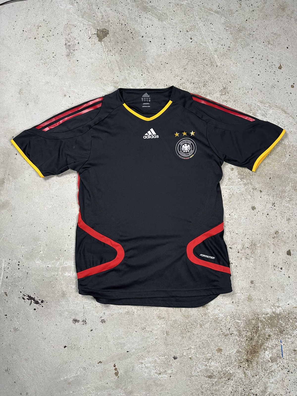 Adidas Vintage 2005 2007 Adidas x Germany Player Issue Training Top Size US M / EU 48-50 / 2 - 1 Thumbnail