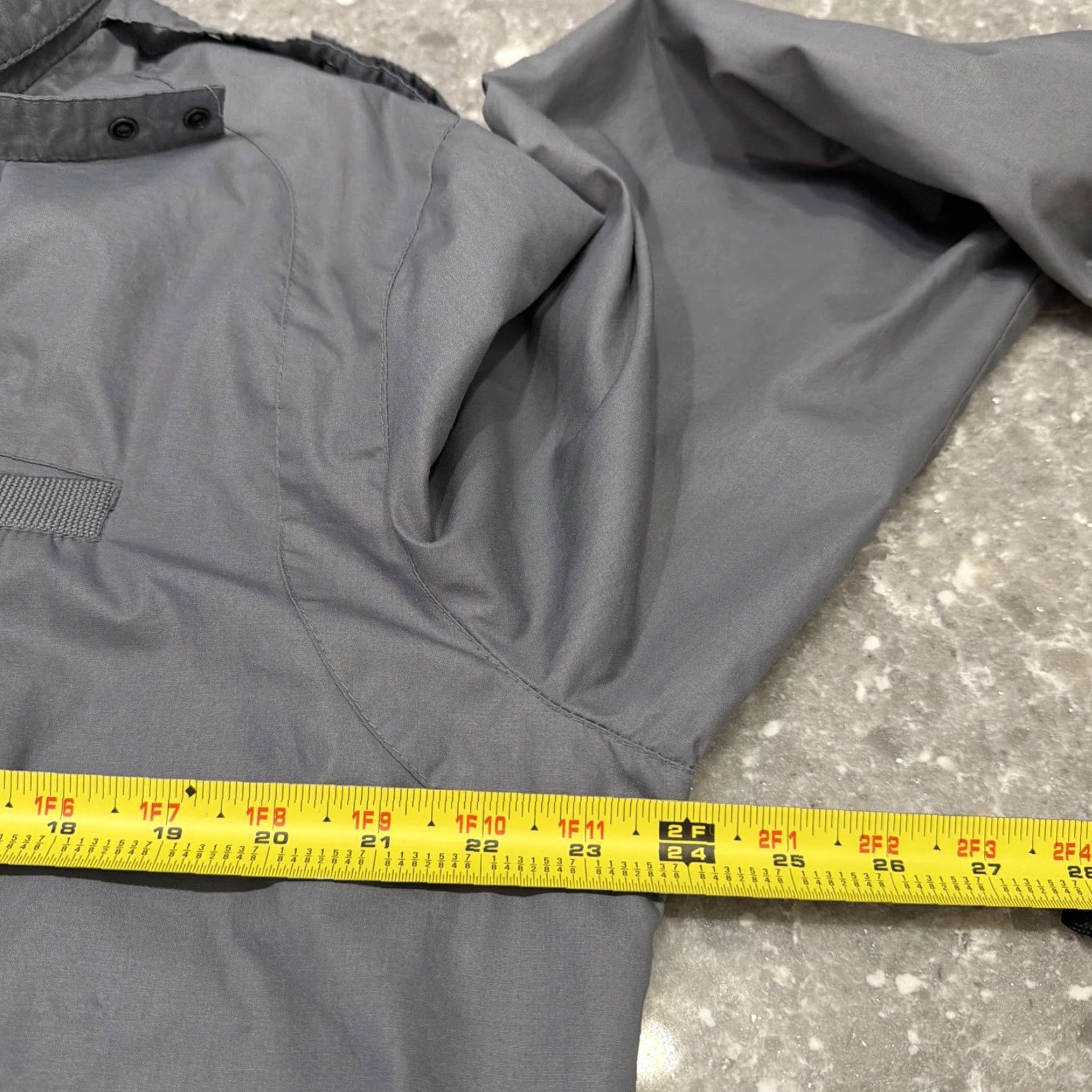 Members Only VINTAGE Members Only Jacket Mens 46L Gray Bomber Jacket Long Sleeve Zipper Pockets Size US XXL / EU 58 / 5 - 4 Thumbnail