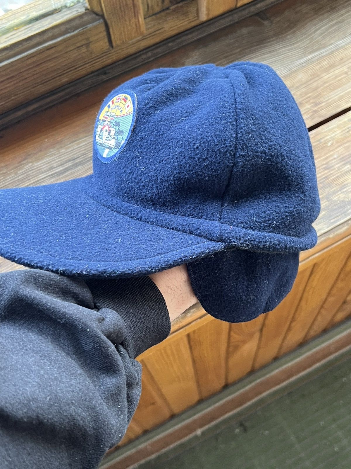 Vintage Vintage Streetwear Fleece Hat Formula 1 Y2K Size ONE SIZE - 15 Thumbnail