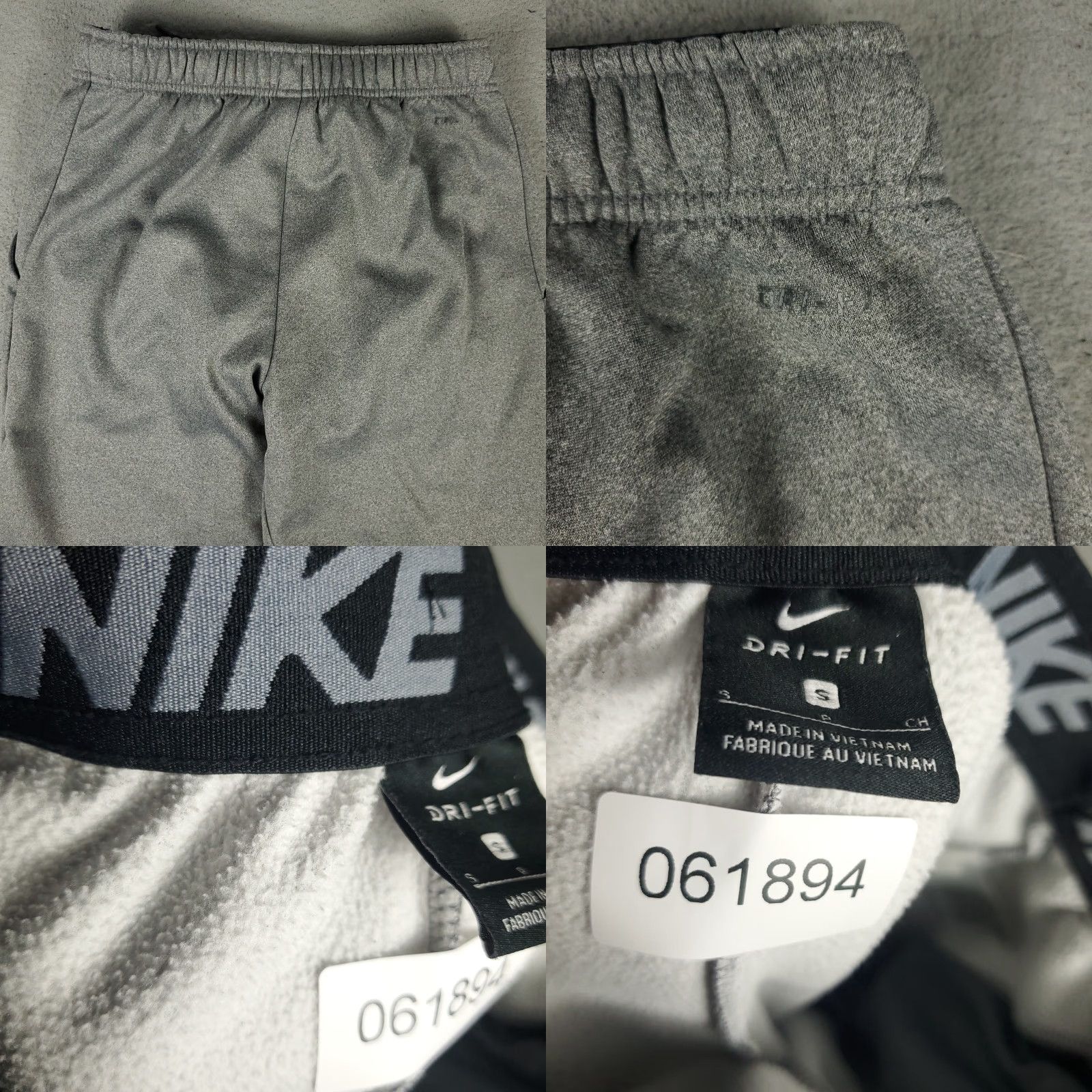 Nike Nike Pants Mens Small Gray Swoosh Track Joggers Sweatpants Size US 29 - 8 Thumbnail