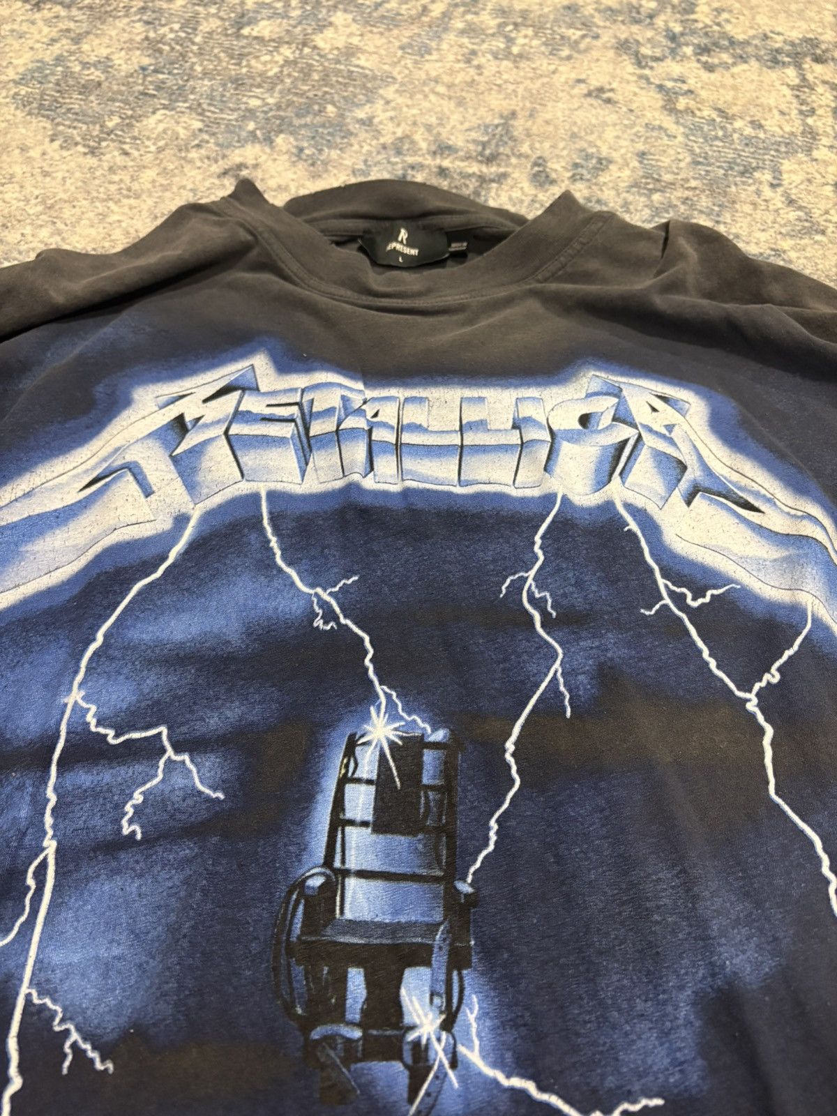 Represent Clo. Represent Metallica Ride The Lightning Long Sleeve Vintage Size US L / EU 52-54 / 3 - 3 Thumbnail