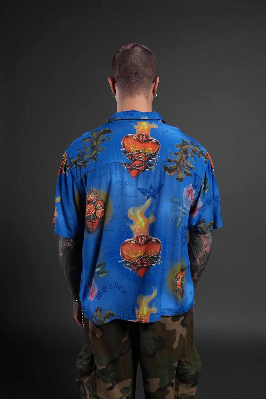 Darc Sport SACRED PATH MID-LENGTH BUTTON UP Size US M / EU 48-50 / 2 - 3 Thumbnail