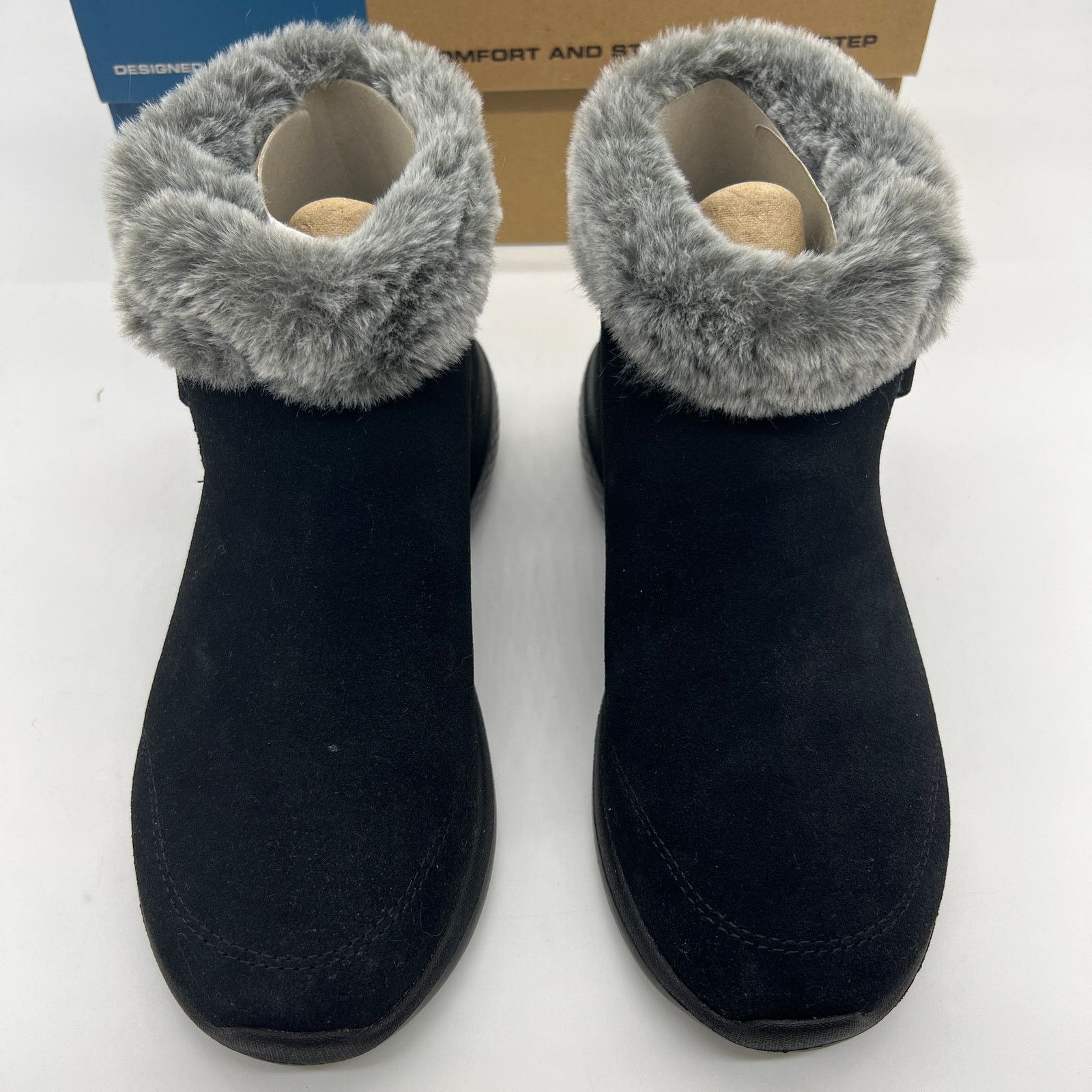 SKECHERS Skechers Ankle Boots Size 6 On the GO City 2 Black Suede Size US 6 / IT 36 - 5 Thumbnail