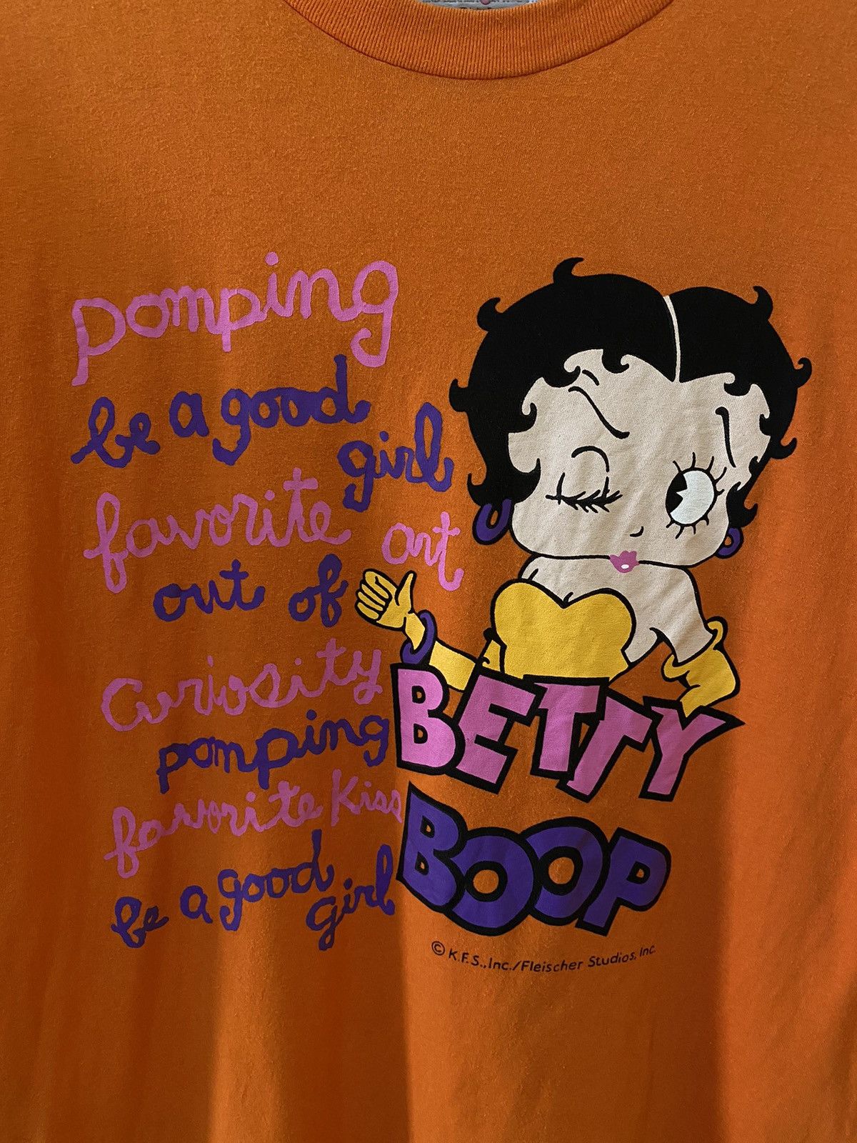 Vintage Vintage betty boop 90s official tag single stitch Size US L / EU 52-54 / 3 - 2 Thumbnail
