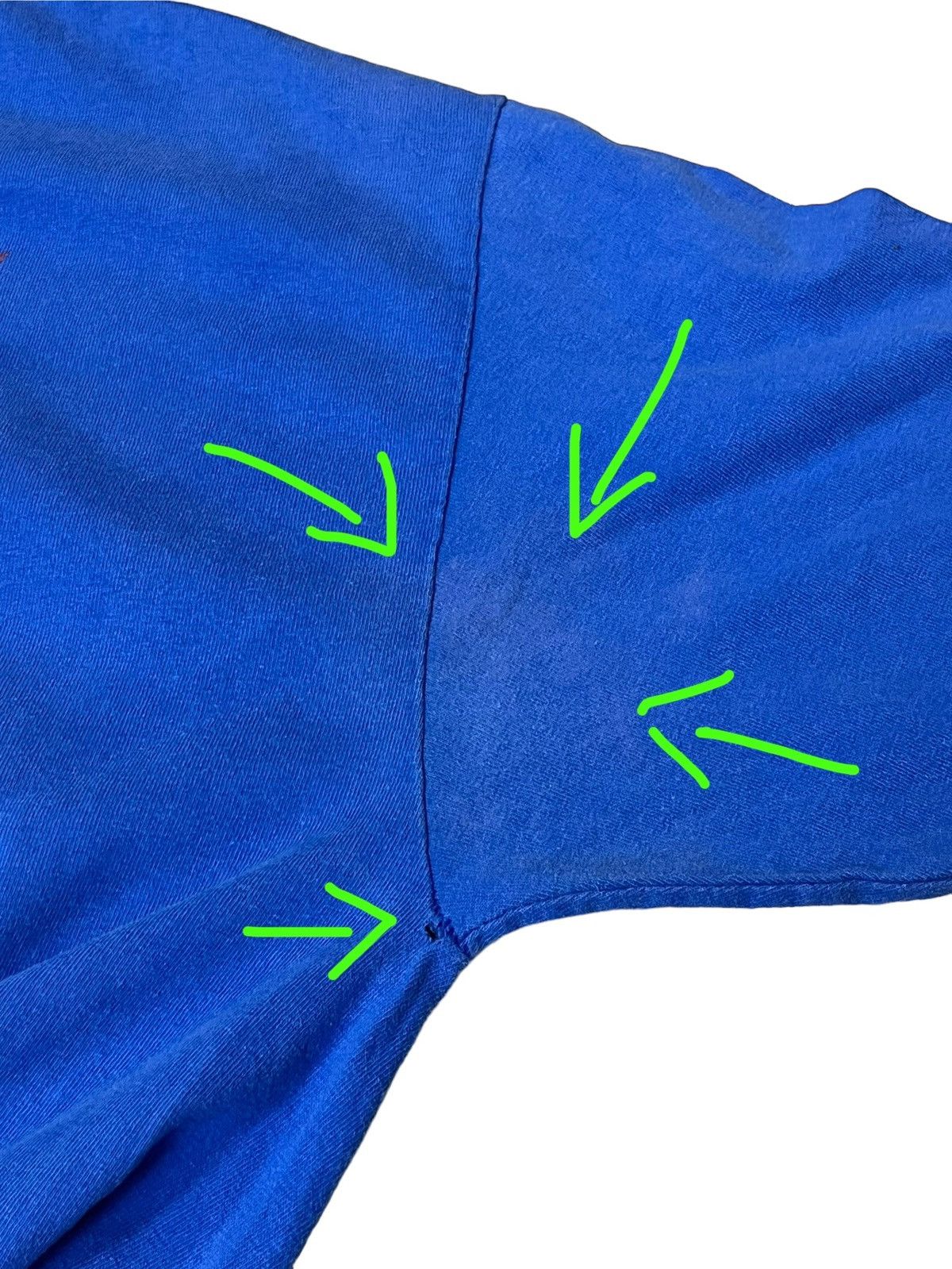 The Hundreds DISTRESSED🔥THE HUNDREDS BLUE FADED TEE SHIRT Size US L / EU 52-54 / 3 - 12 Thumbnail