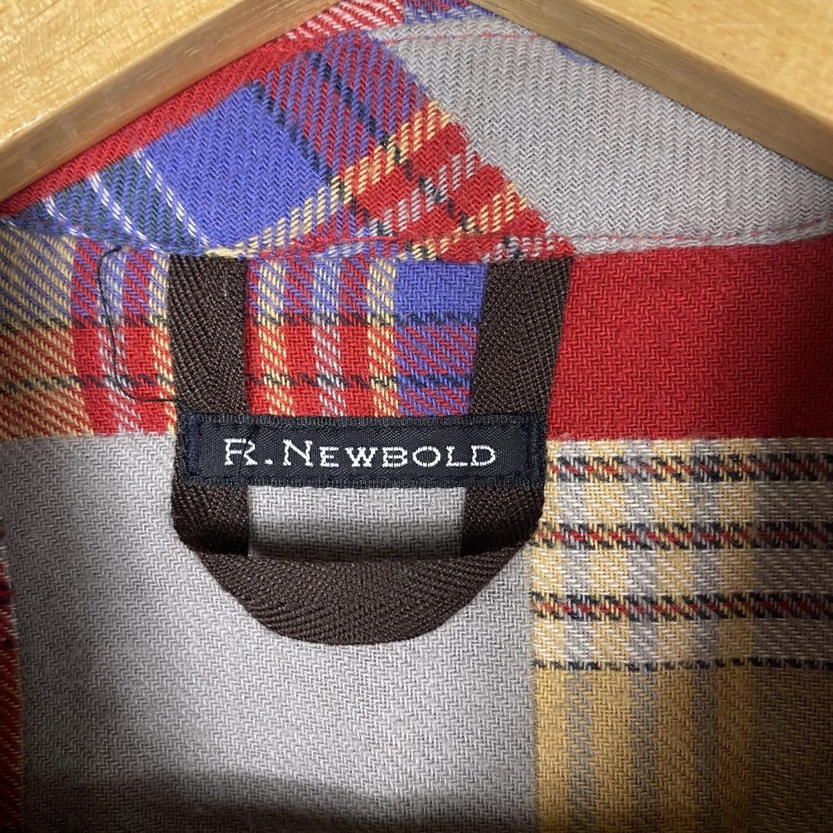 Paul Smith × R.Newbold 💥R.NEWBOLD PAUL SMITH PATCHWORK WORKER SHIRT Size US M / EU 48-50 / 2 - 10 Thumbnail