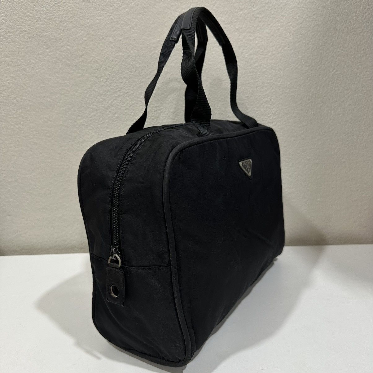 Prada ‼️LASTDROP‼️ AUTHENTIC PRADA NERO NYLON HAND BAG Size ONE SIZE - 4 Thumbnail