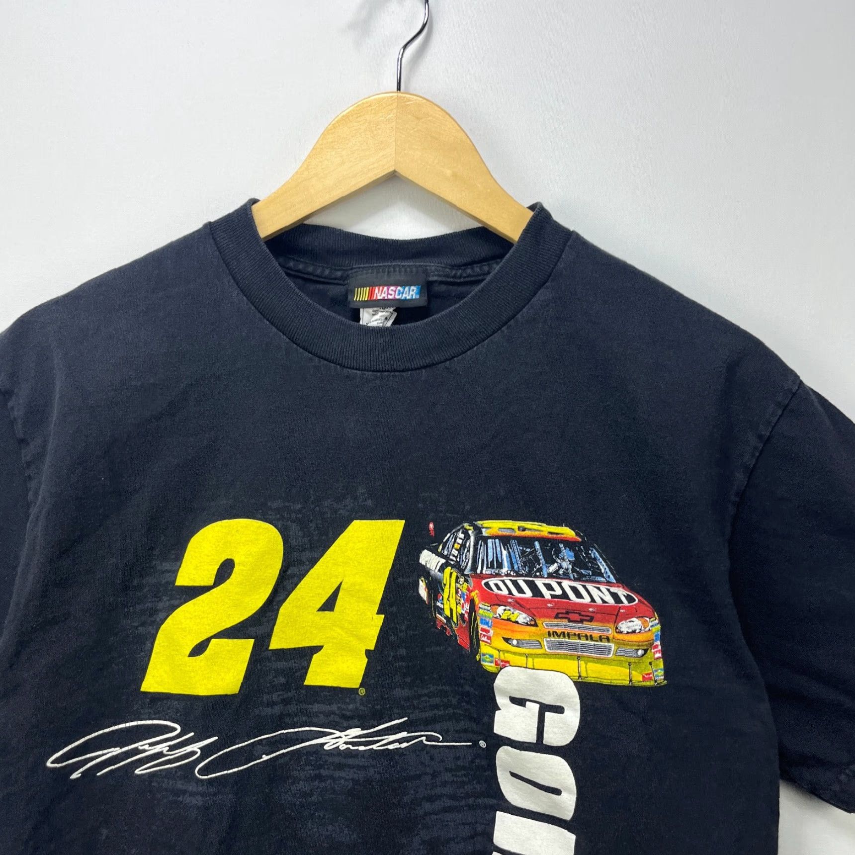 NASCAR VINTAGE NASCAR Jeff Gordon Y2K T Shirt Medium Black Mens T-Shirt NASCAR Racing Shirt M 90s Boys Mens Size US M / EU 48-50 / 2 - 4 Thumbnail