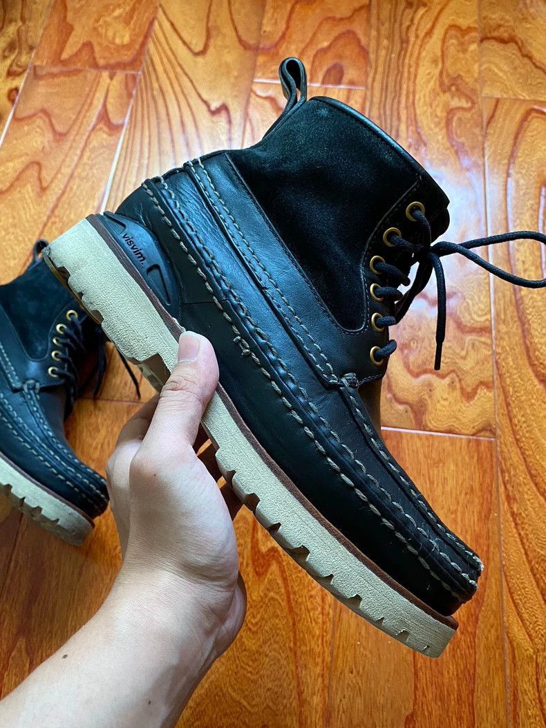 Visvim Visvim visvim Grizzly Boots Mid Folk Black-2506 Size US 8 / EU 41 - 3 Thumbnail